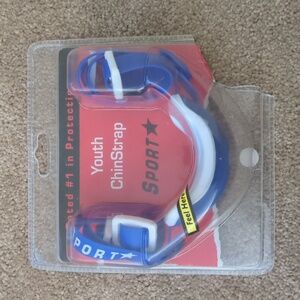 Sportstar Youth Chin Strap Royal Blue